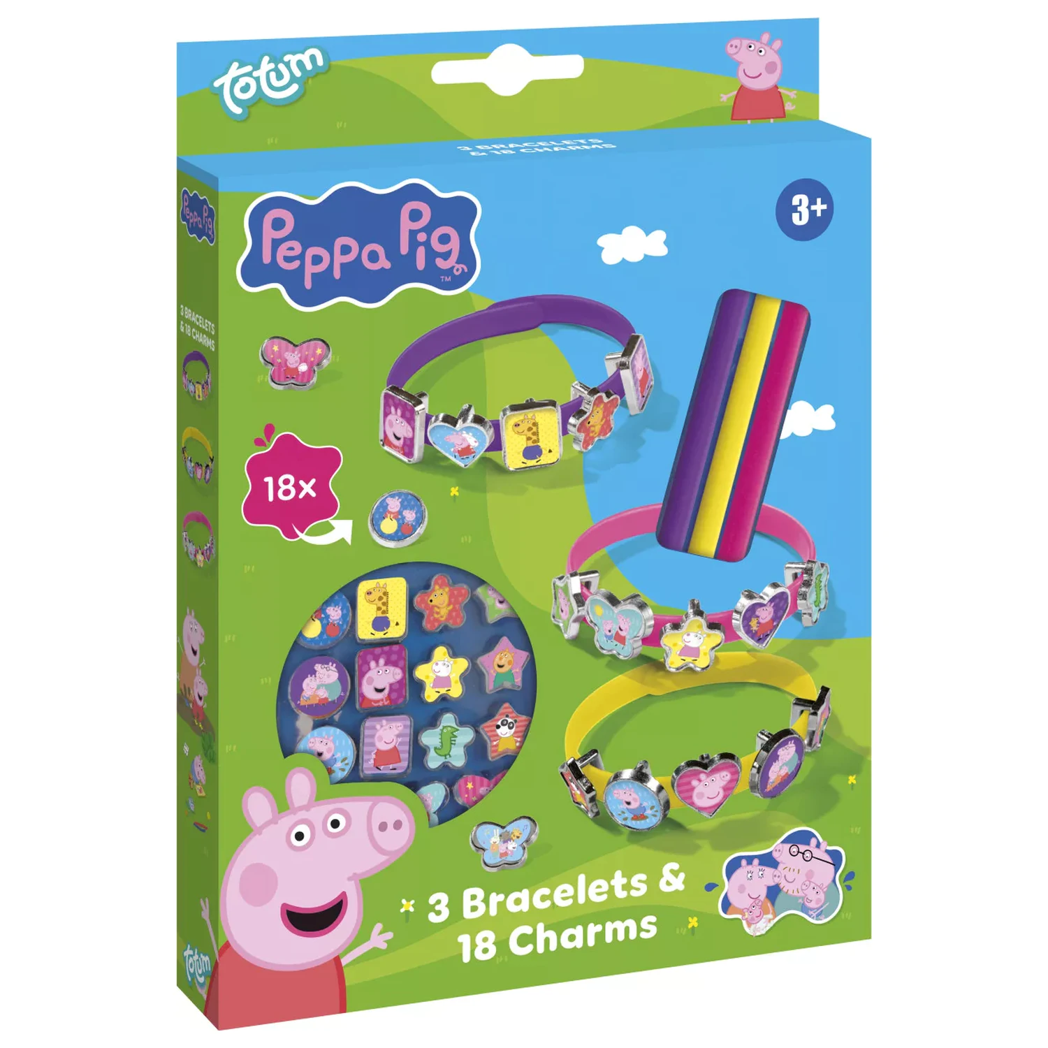 Peppa Pig Zábavná Sada na výrobu náramků fotografii produktu