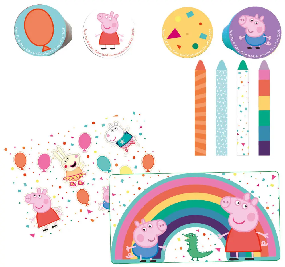 Peppa Pig Papírnická sada (16 kusů) fotografii produktu