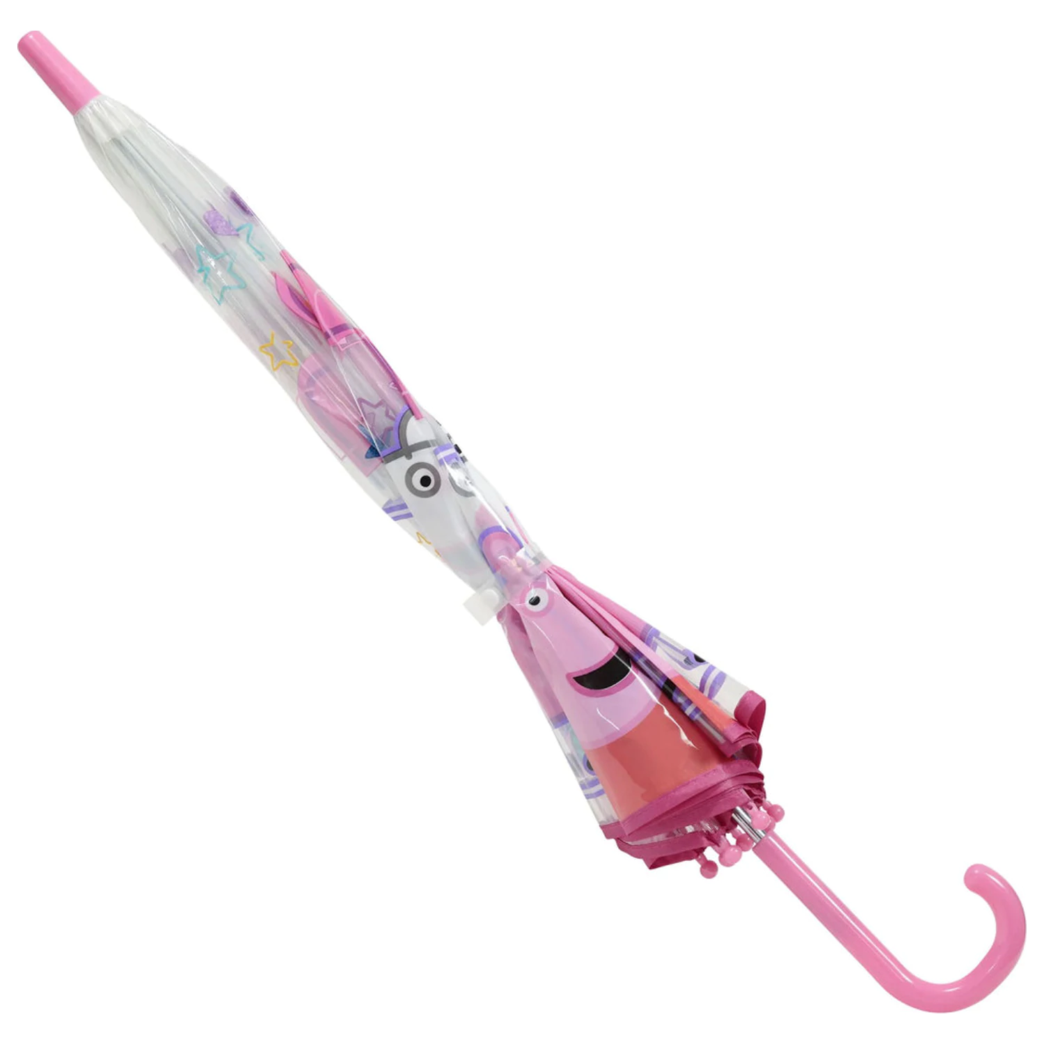 Peppa Pig Jump Rope Dětský Transparentní Deštník Ø70 cm fotografii produktu