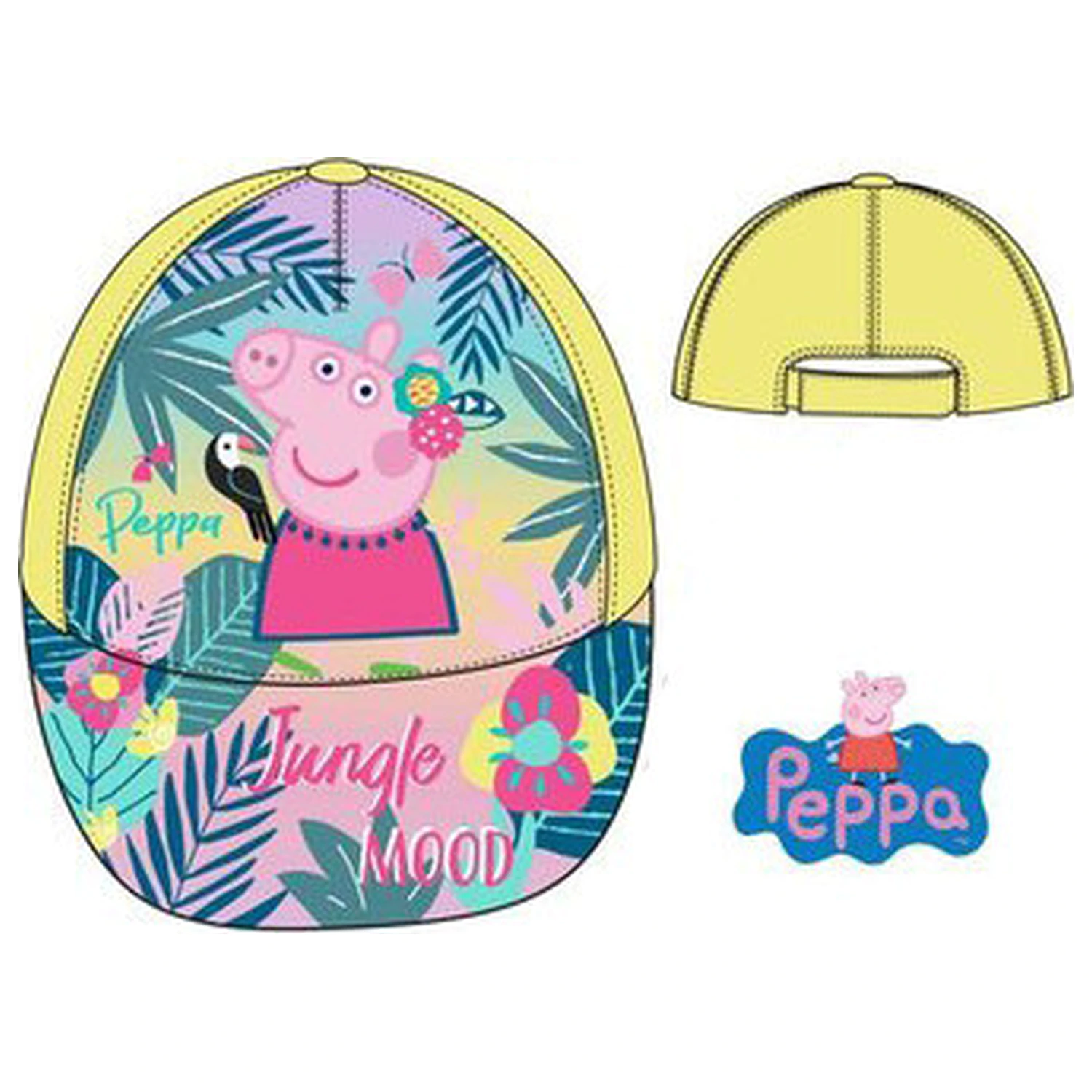 Peppa Pig Jungle Dětská Baseballová Čepice 54 cm fotografii produktu