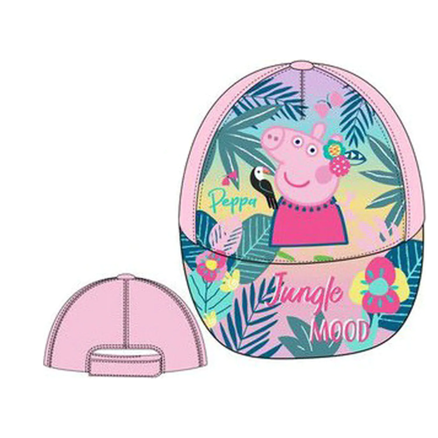 Peppa Pig Jungle Mood dětská baseballová čepice 54 cm fotografii produktu