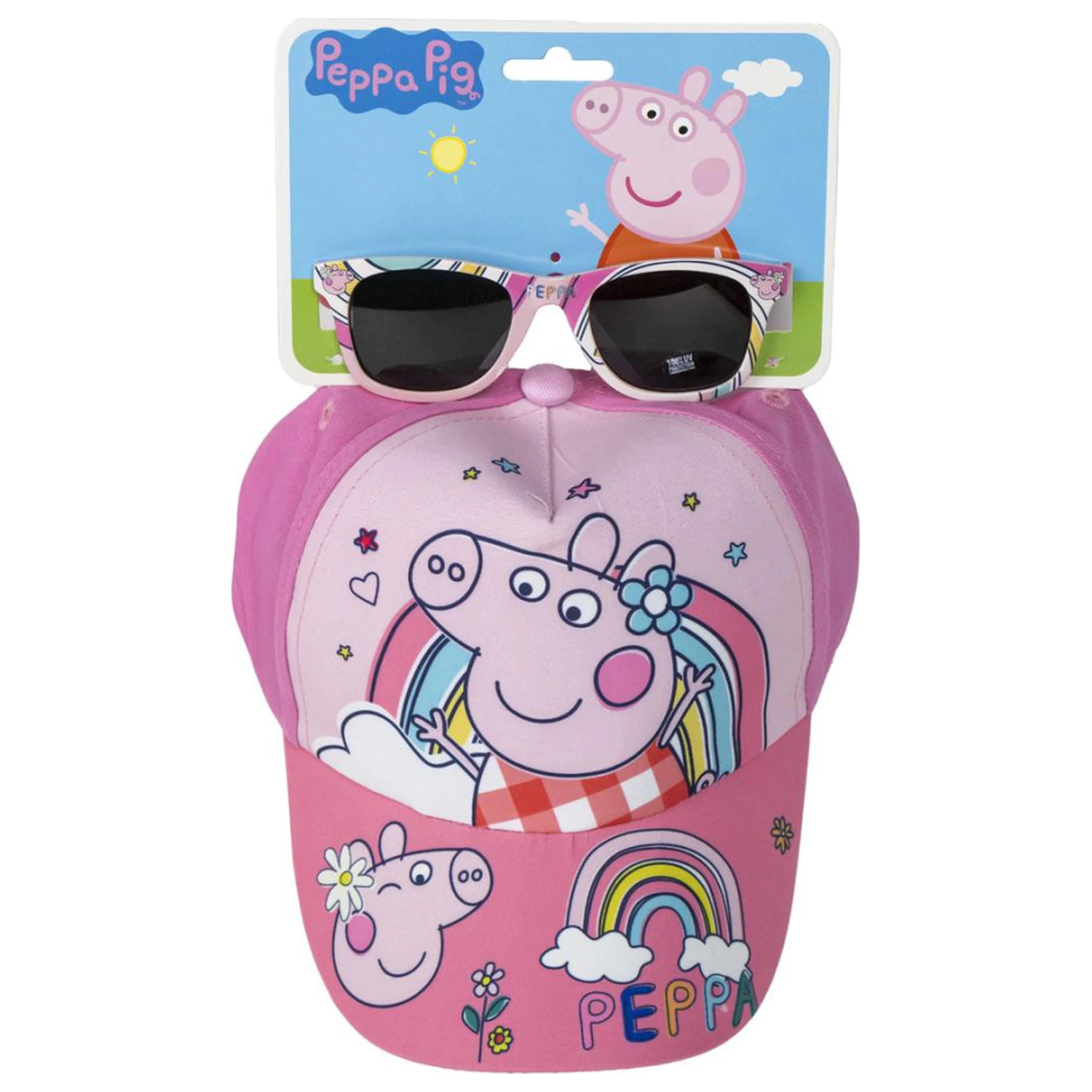Peppa Pig sada slunečních brýlí a baseballové čepice fotografii produktu