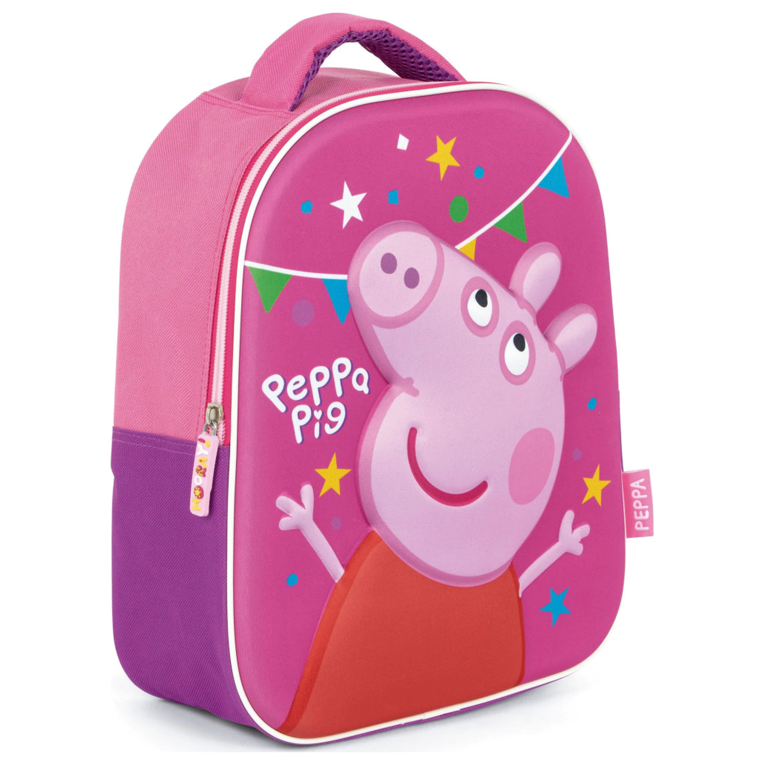 Peppa Pig Party 3D Batoh, Taška 32 cm fotografii produktu