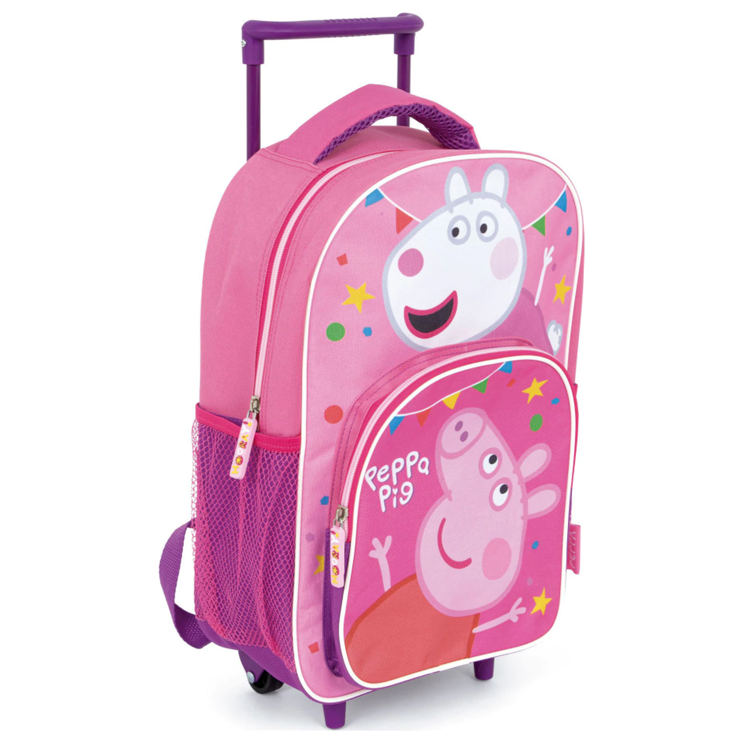 Peppa Pig Party Pojízdný předškolní batoh, taška 36 cm fotografii produktu