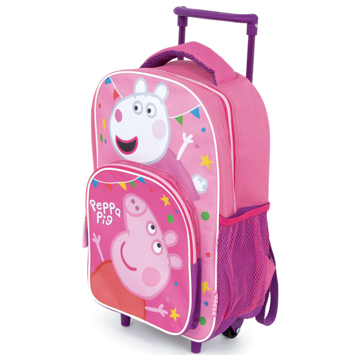 Peppa Pig Party Pojízdný předškolní batoh, taška 36 cm fotografii produktu