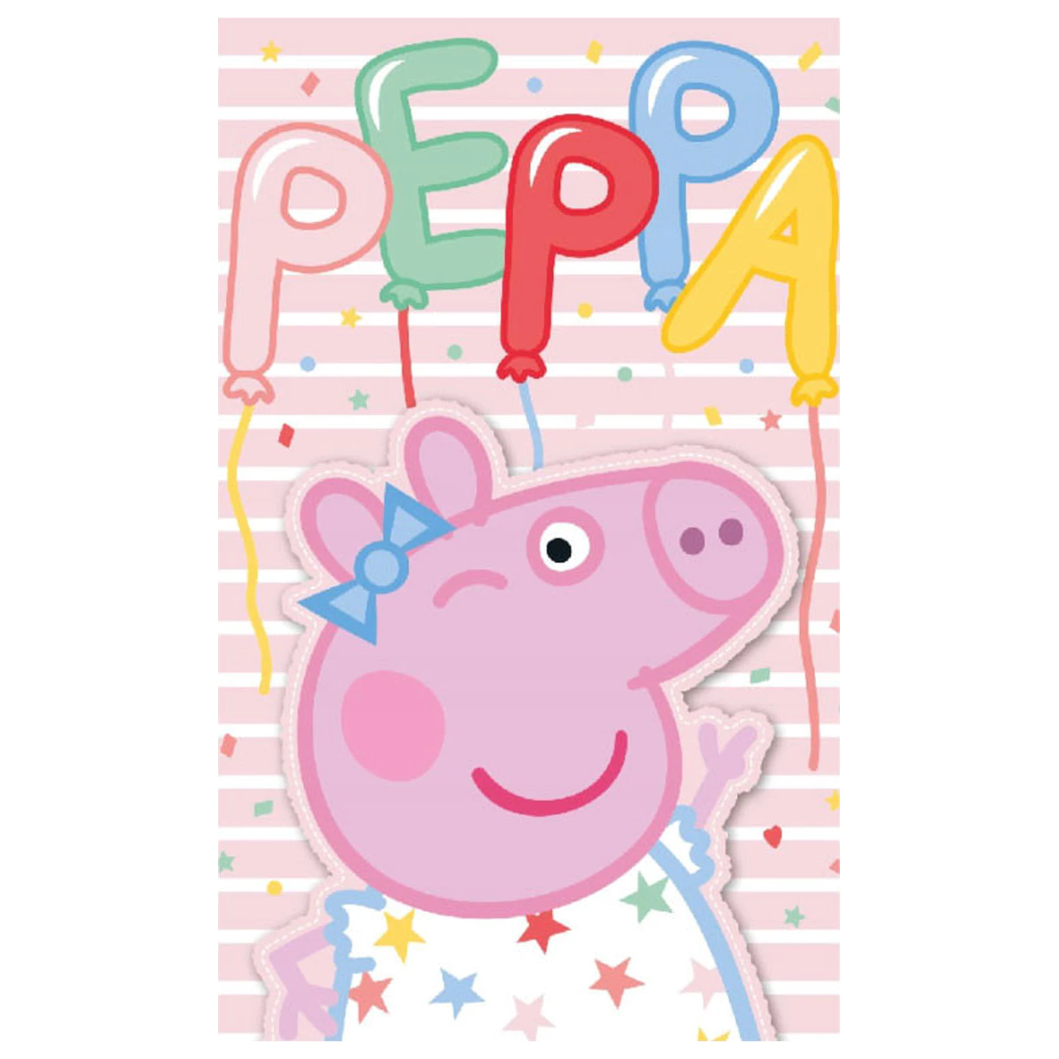 Peppa Pig Party ručník na ruce, ručník na obličej, ručník fotografii produktu