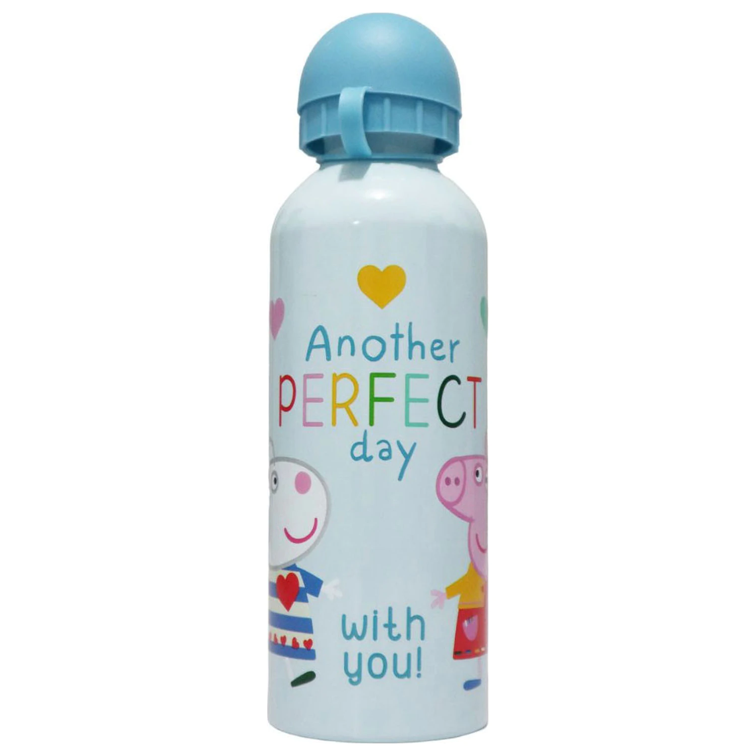 Peppa Pig Perfect Day hliníková láhev na vodu s pítkem 500 ml fotografii produktu