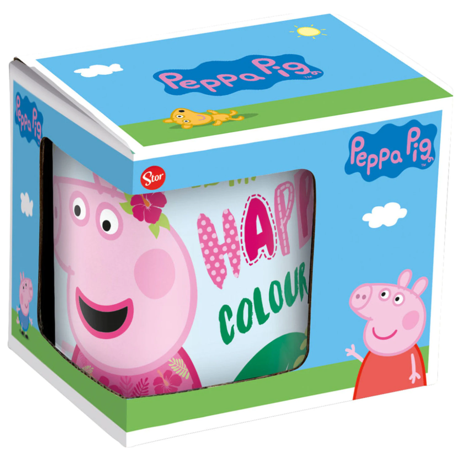 Peppa Pig Růžový hrnek fotografii produktu