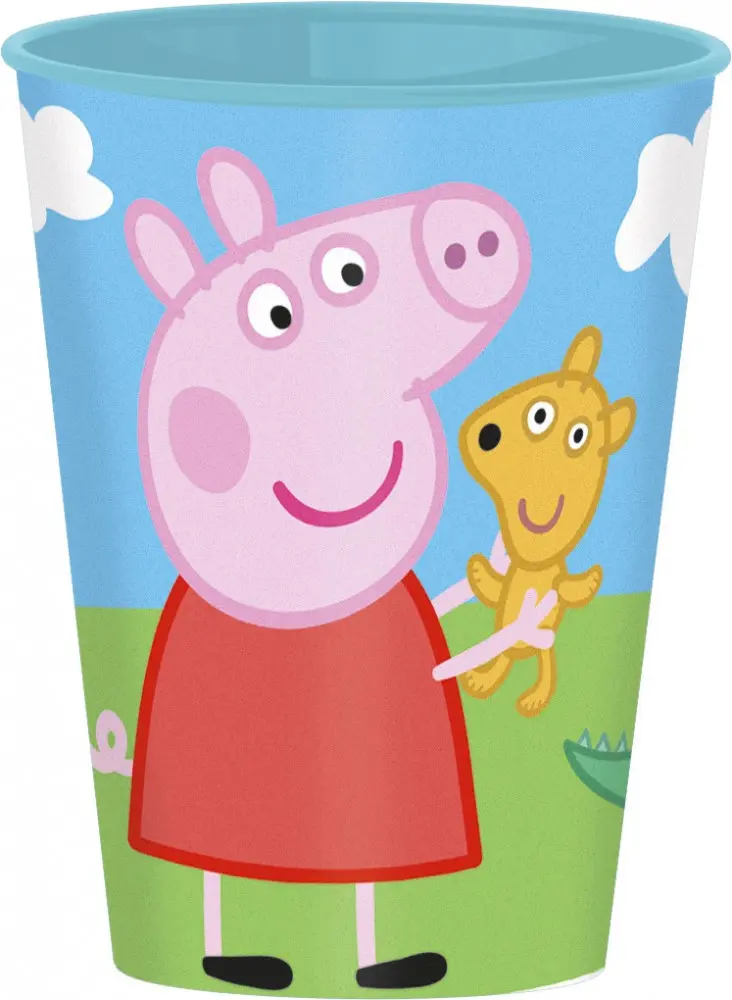 Peppa Pig hrnek, plastový 260 ml fotografii produktu
