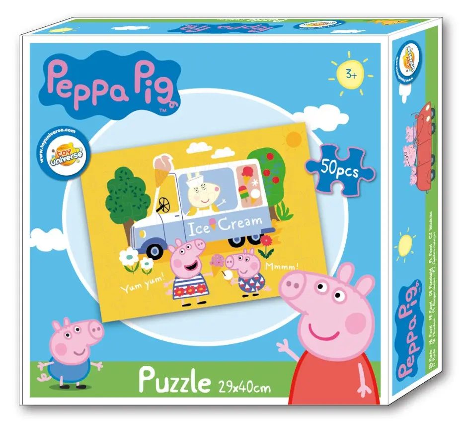Peppa Pig skládačka puzzle 50 dílků fotografii produktu