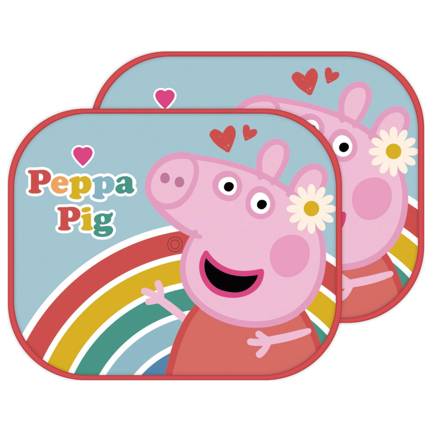Peppa Pig Rainbow sluneční clona na okna, 2 ks fotografii produktu