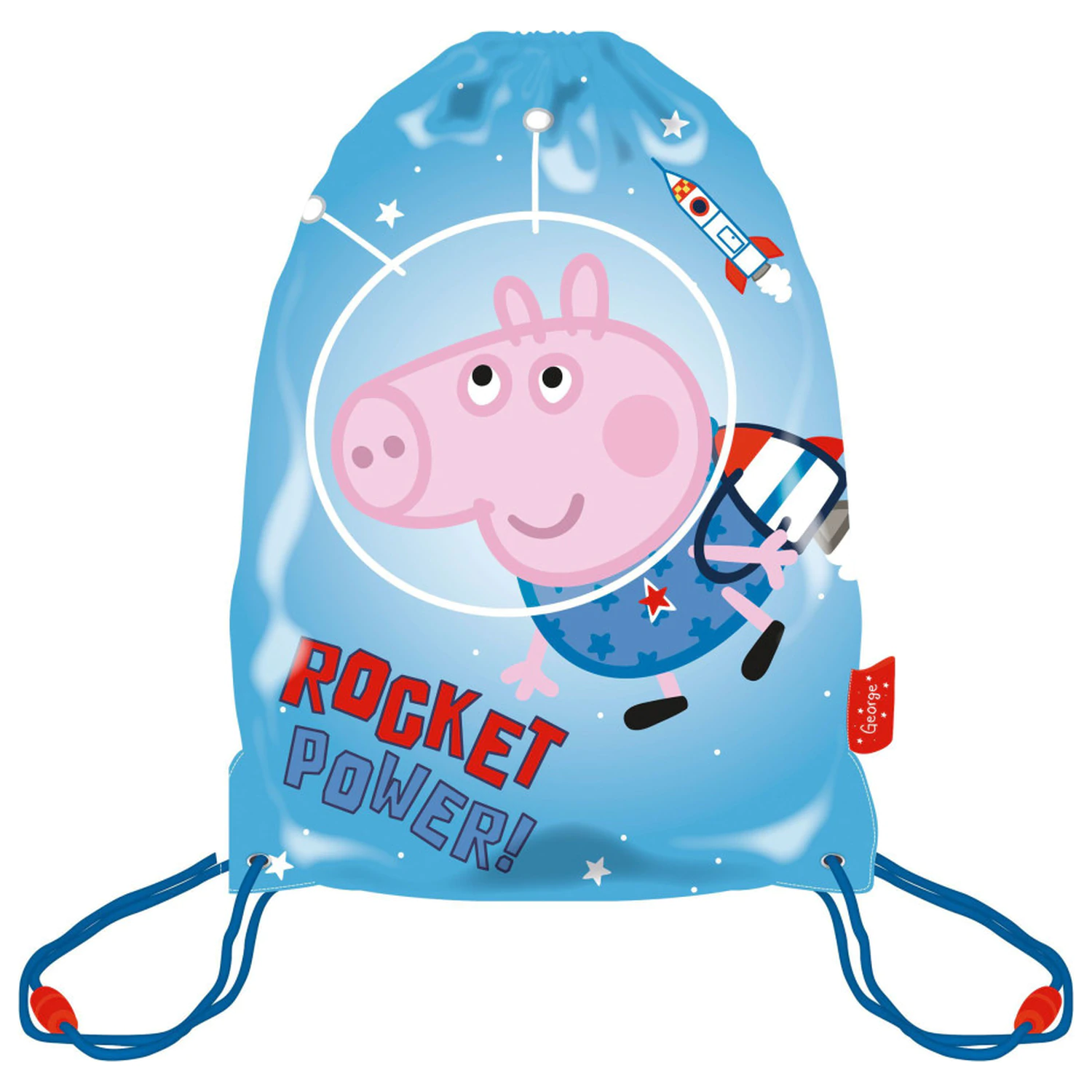 Peppa Pig Rocket sportovní taška, taška do posilovny 44 cm fotografii produktu