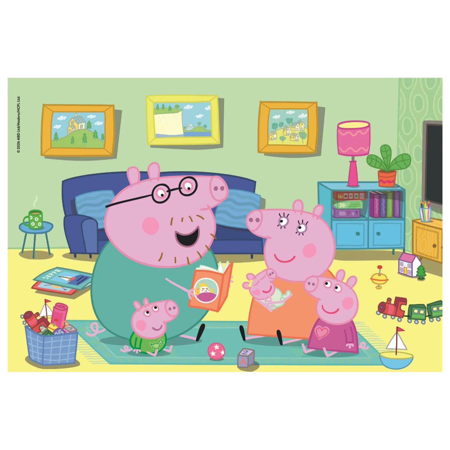 Peppa Pig Storytime 60dílné Puzzle fotografii produktu