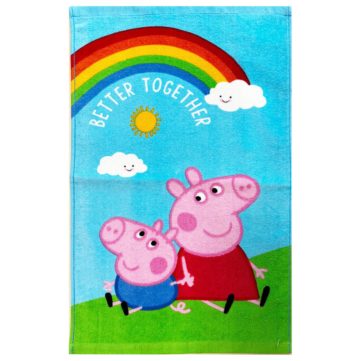 Peppa Pig Together ručník na ruce, ručník na obličej, ručník fotografii produktu