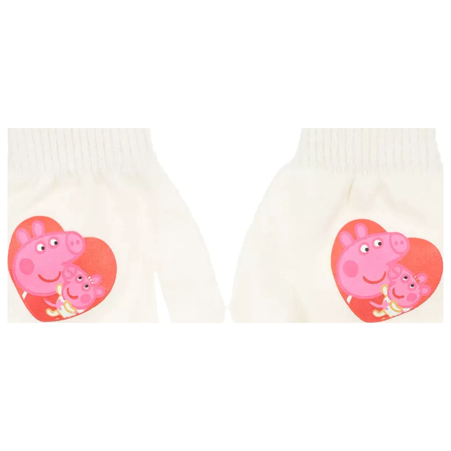 Peppa Pig White Heart dětské rukavice fotografii produktu