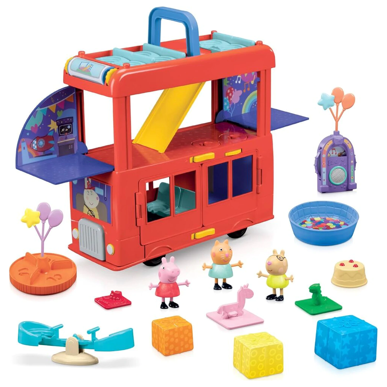 Peppa Pig Party autobus 2 v 1 herní set fotografii produktu