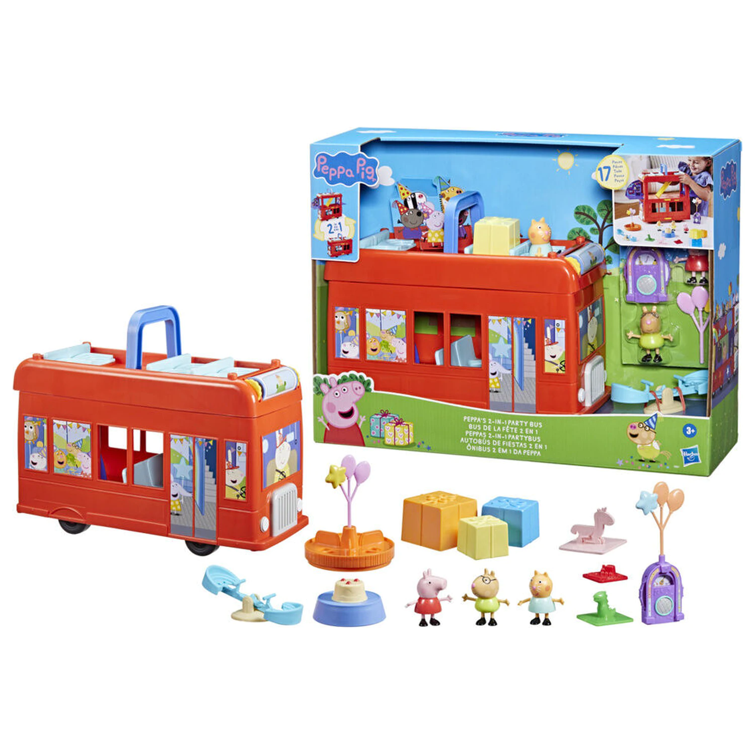 Peppa Pig Party autobus 2 v 1 herní set fotografii produktu