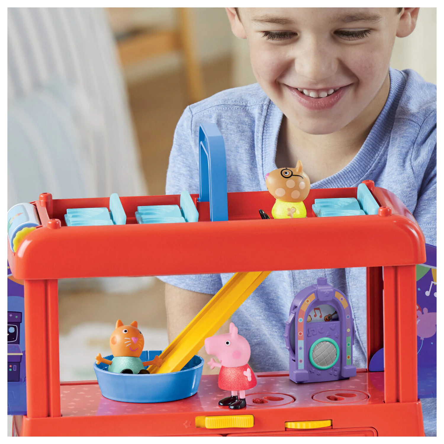 Peppa Pig Party autobus 2 v 1 herní set fotografii produktu