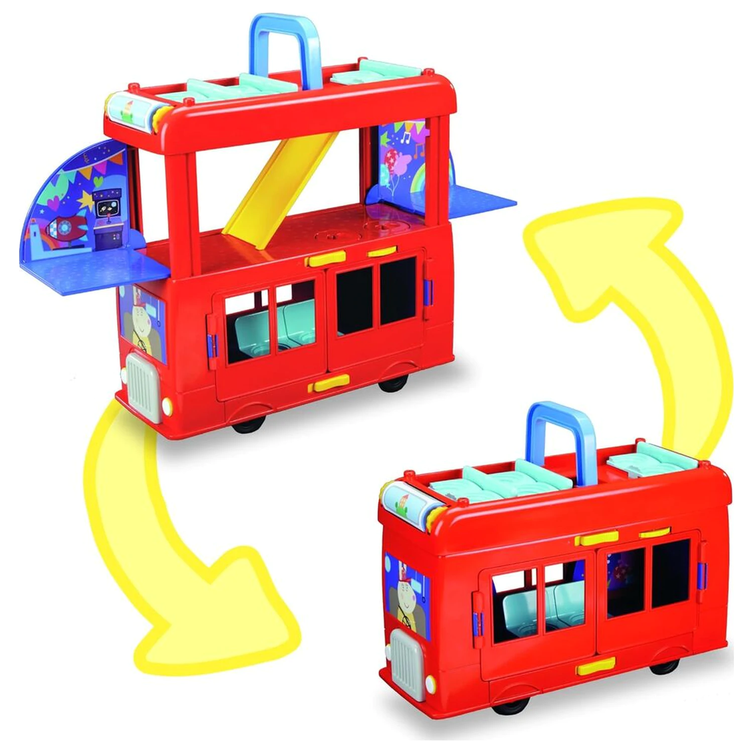 Peppa Pig Party autobus 2 v 1 herní set fotografii produktu