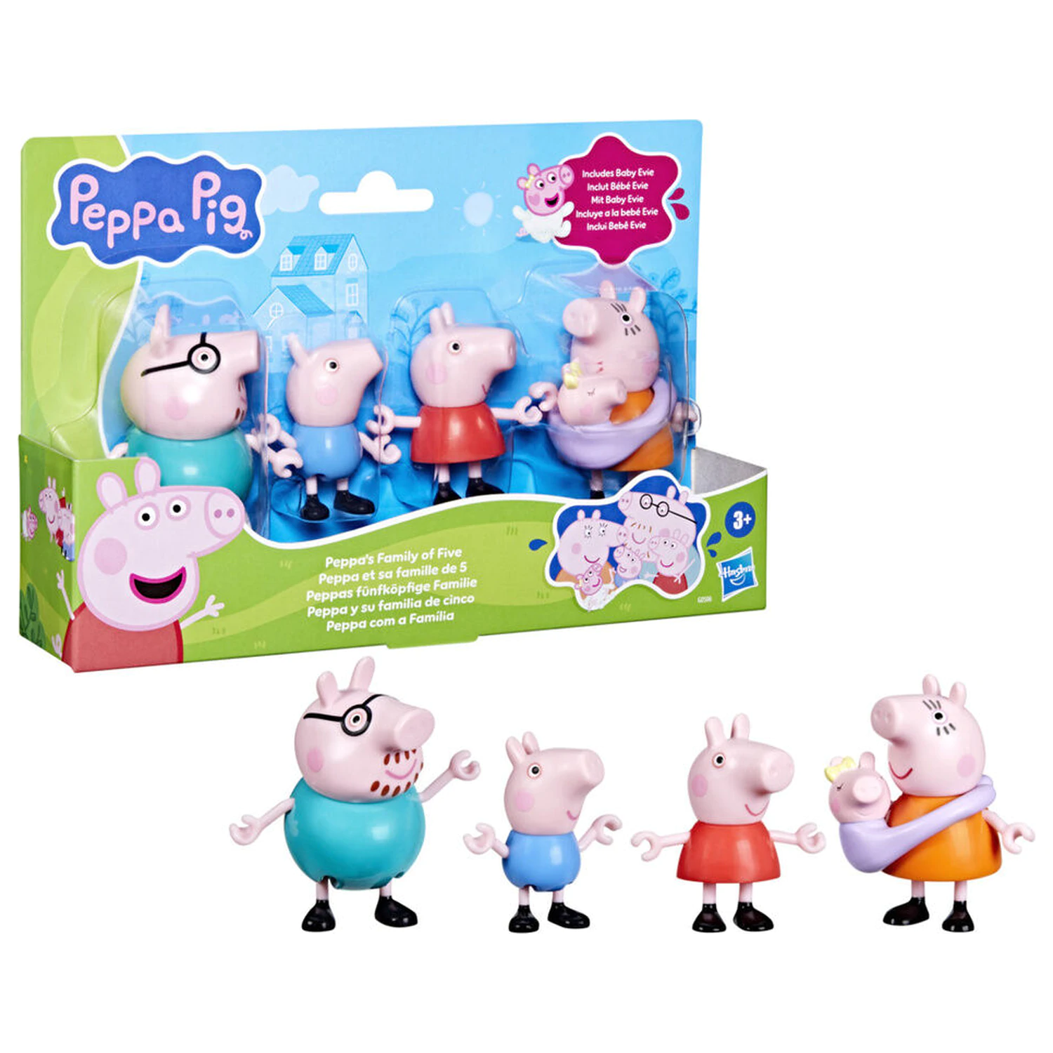 Peppa Pig balení 5 figurek fotografii produktu