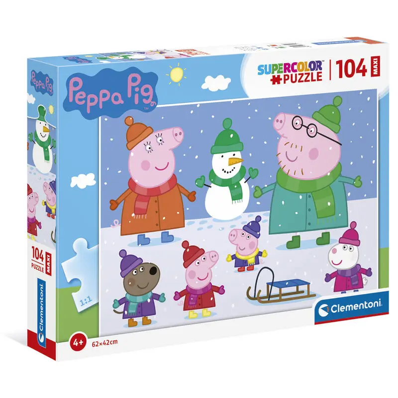 Peppa Pig Maxi puzzle 104 dílků fotografii produktu