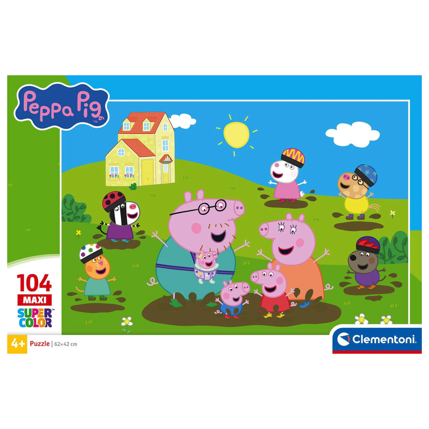 Peppa Pig maxi puzzle 104 dílků fotografii produktu