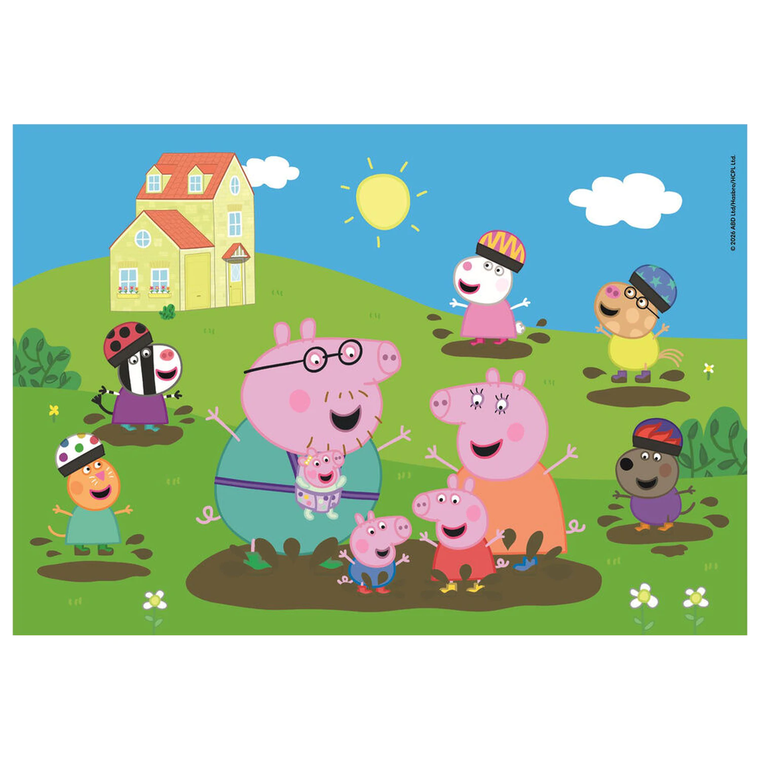 Peppa Pig maxi puzzle 104 dílků fotografii produktu