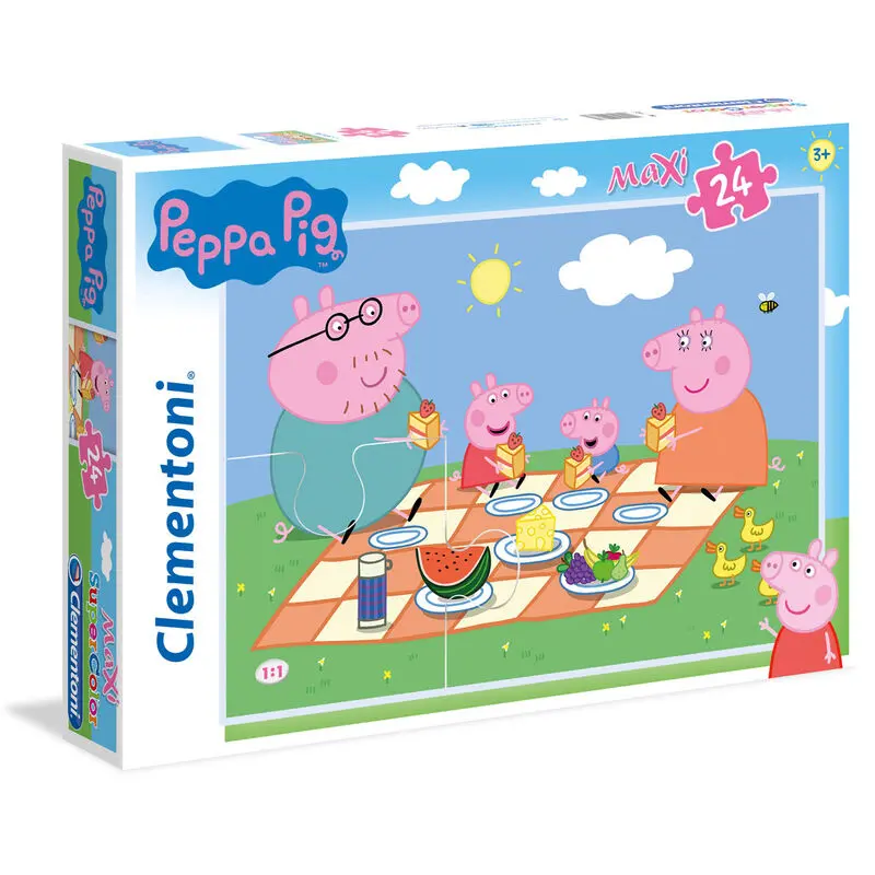 Peppa Pig Maxi puzzle 24 dílků fotografii produktu