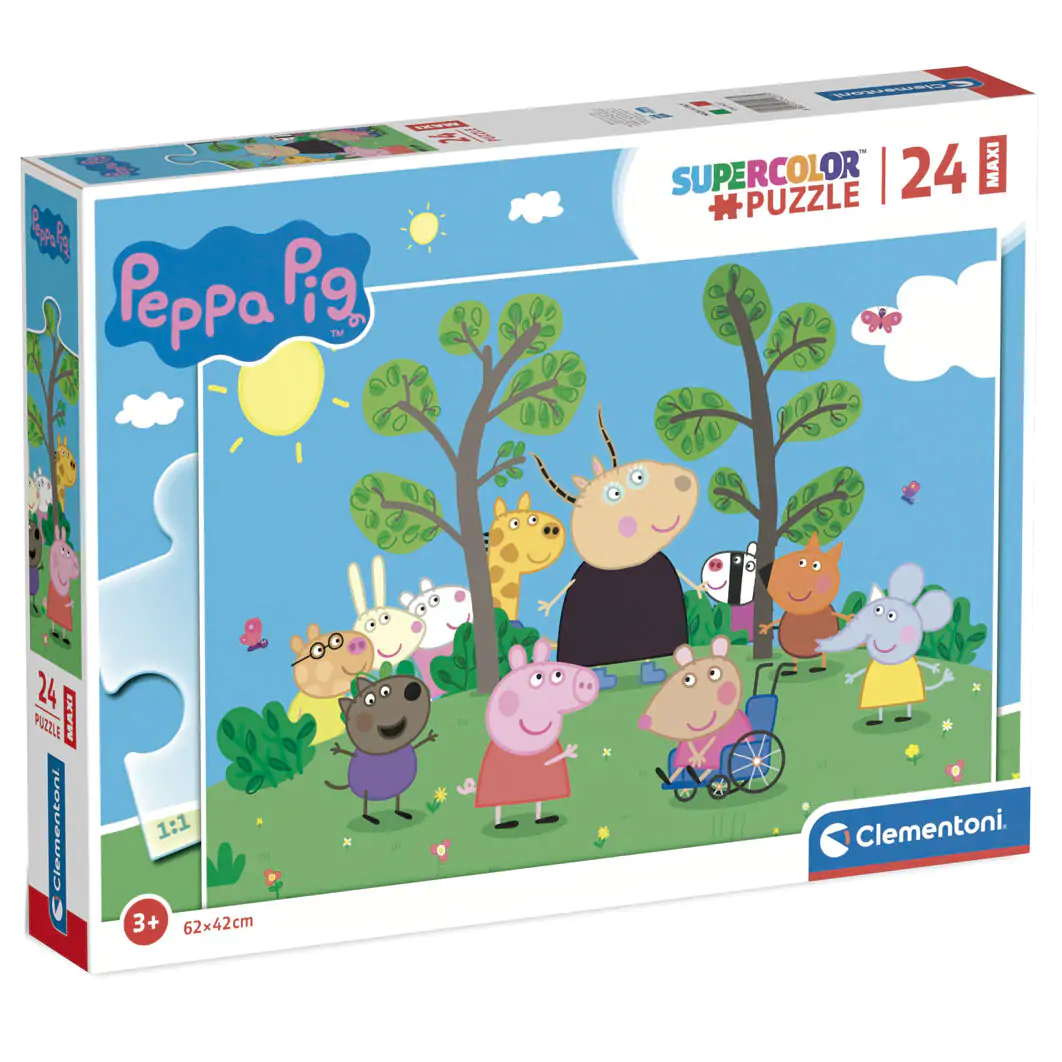 Peppa Pig maxi puzzle 24 dílků fotografii produktu