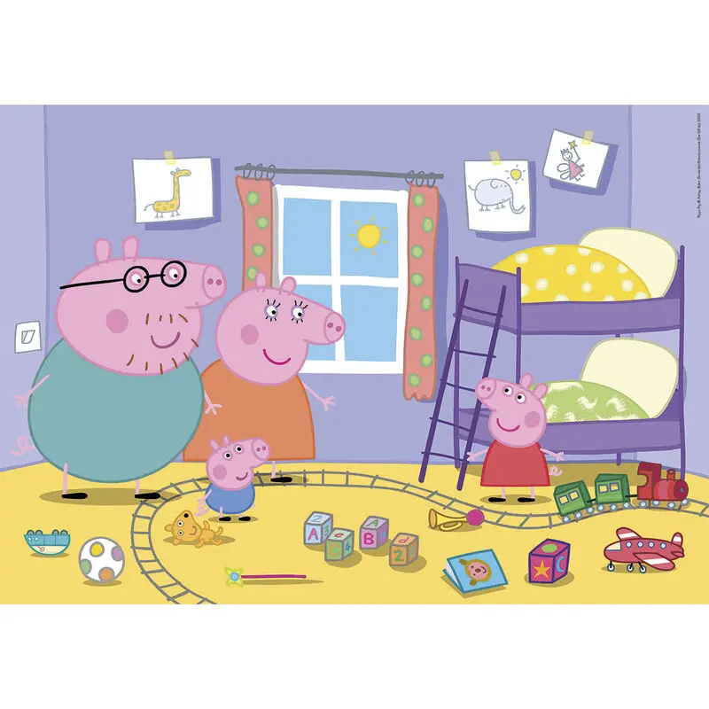 Peppa Pig Maxi puzzle 60 dílků fotografii produktu