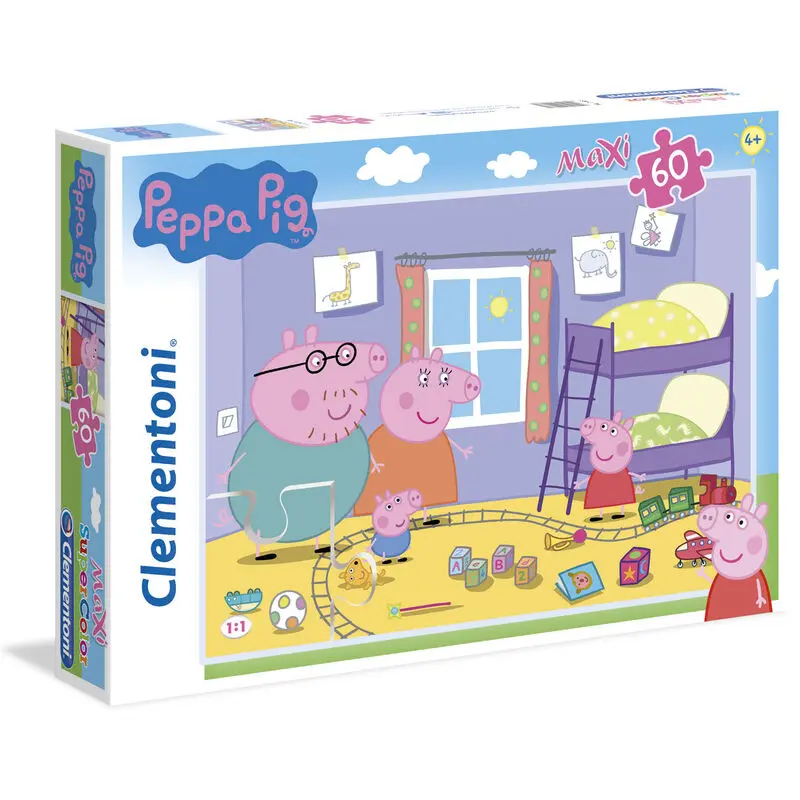 Peppa Pig Maxi puzzle 60 dílků fotografii produktu