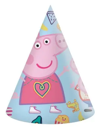 Peppa Pig Messy Play, Peppa Pig Party Hats, 6 ks fotografii produktu