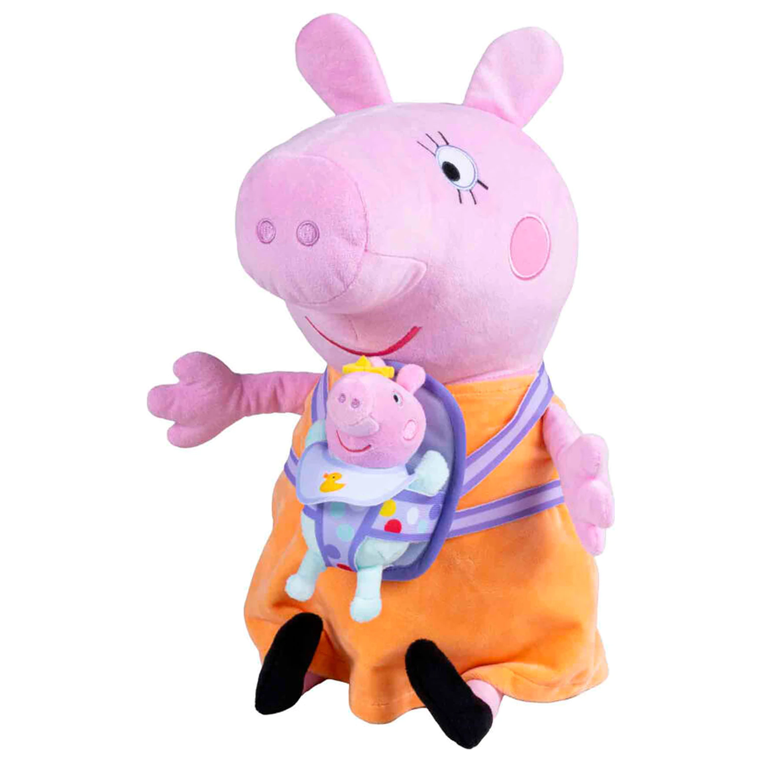 Peppa Pig Mummy Pig s plyšovou hračkou Evie 33cm fotografii produktu