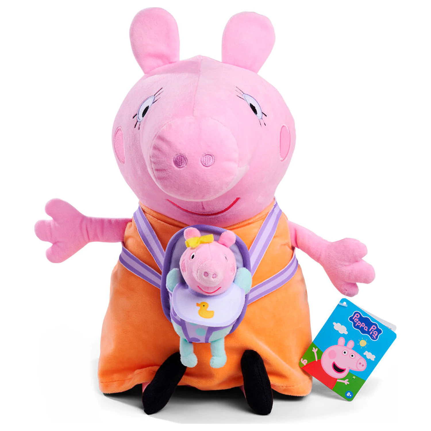 Peppa Pig Mummy Pig s plyšovou hračkou Evie 33cm fotografii produktu