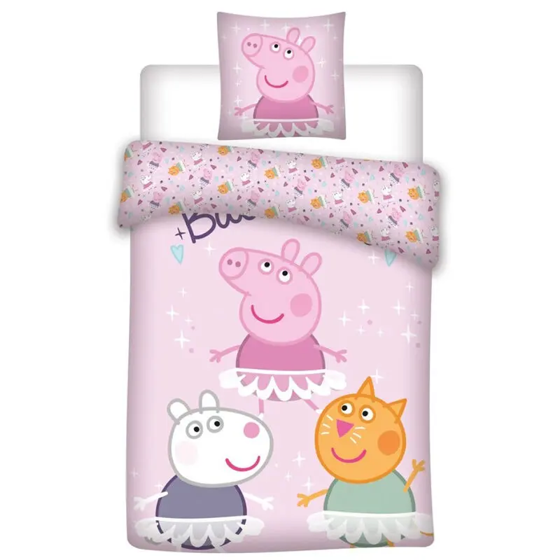 Peppa Pig bavlněný povlak na peřinu do postele 90cm fotografii produktu