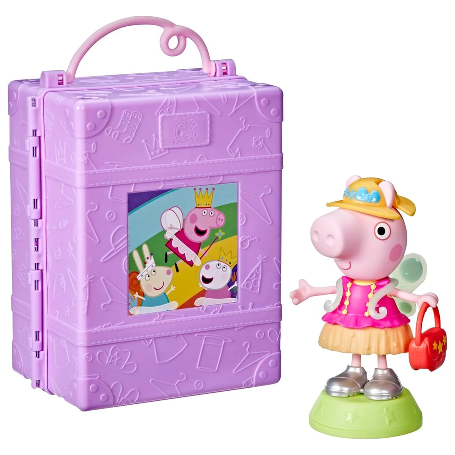 Peppa Pig Peppa's Dress-Up šatní skříň + figurka 15cm fotografii produktu