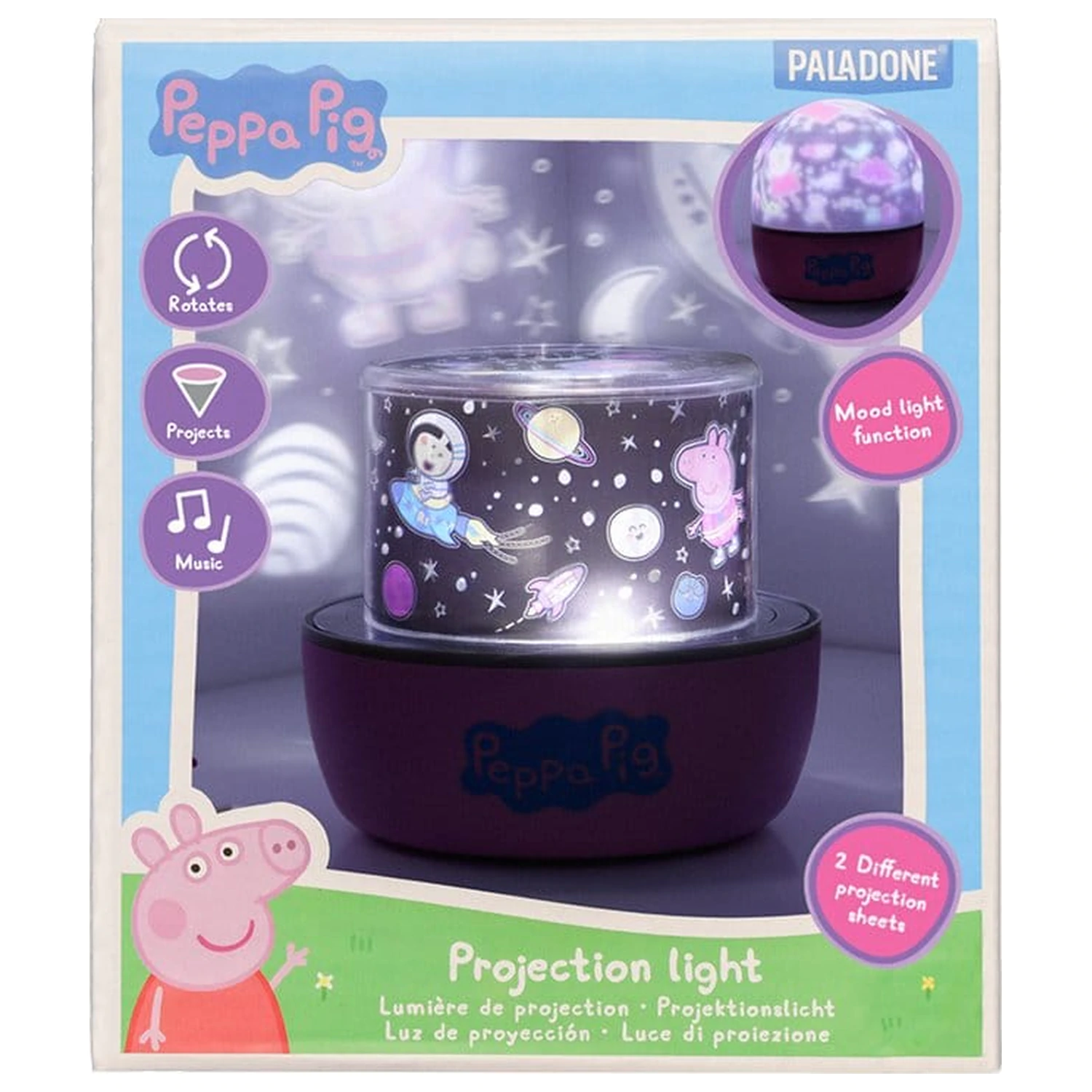 Peppa Pig světelná projekce fotografii produktu
