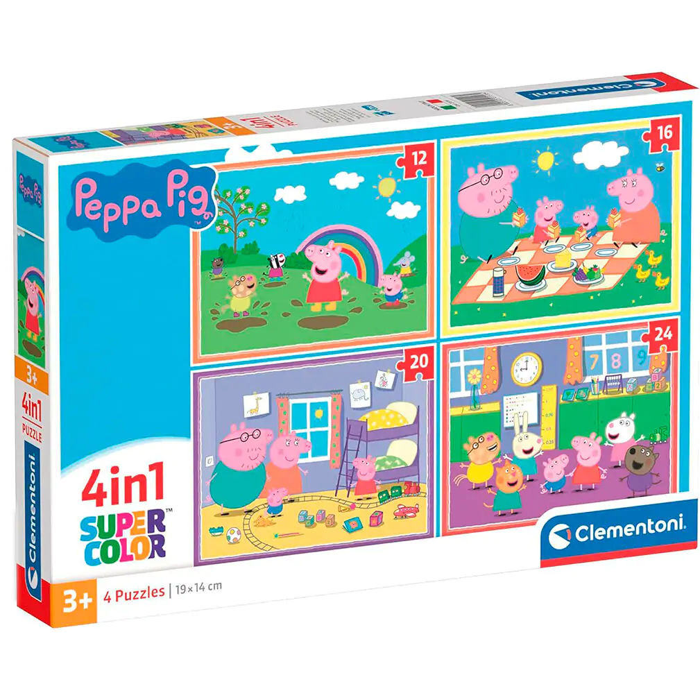 Peppa Pig puzzle 12-16-20-24 dílků fotografii produktu