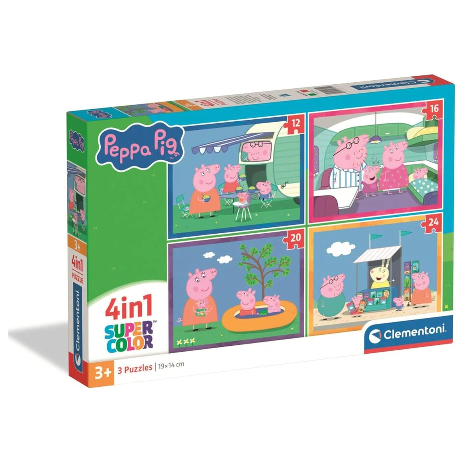 Peppa Pig puzzle 12-16-20-24 ks fotografii produktu