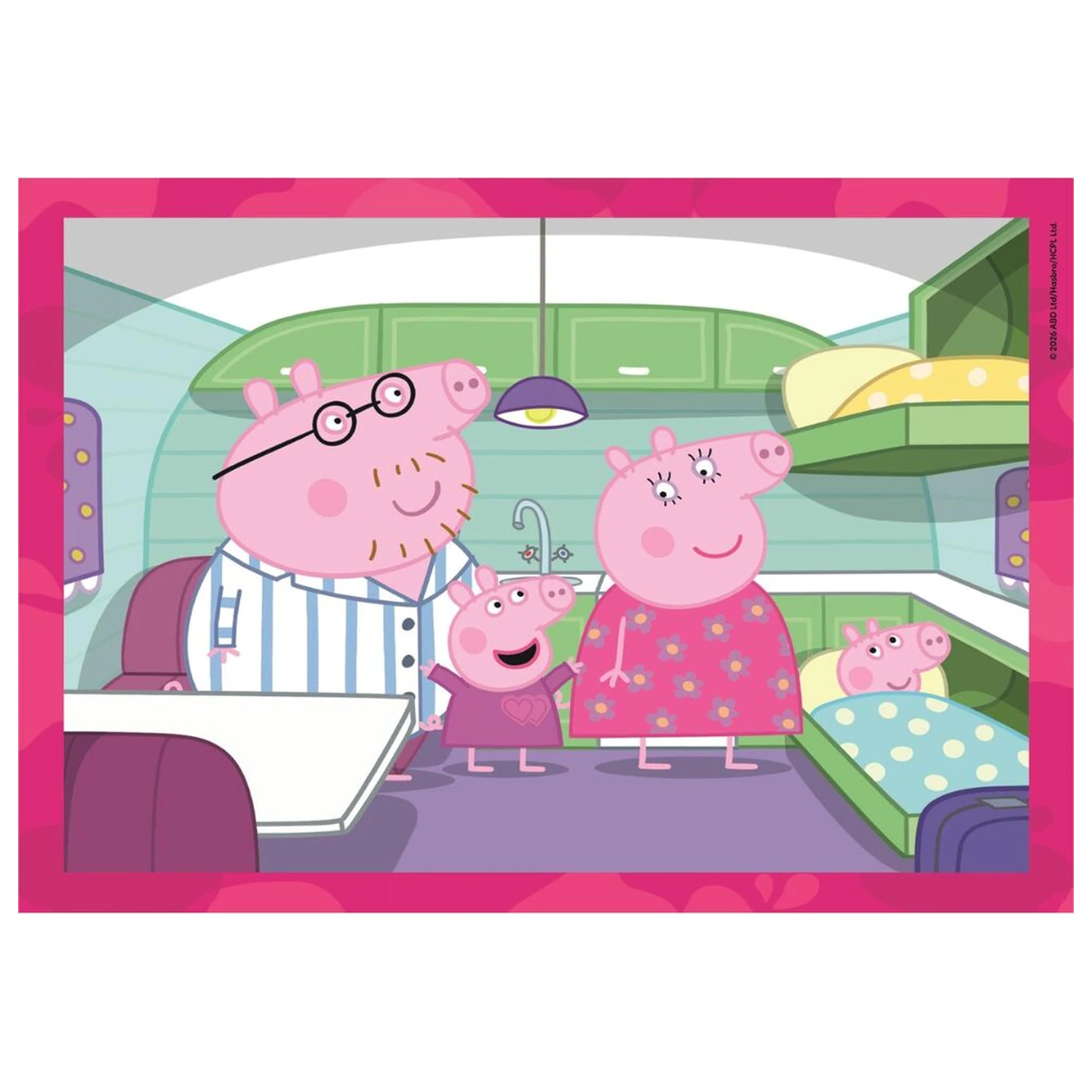 Peppa Pig puzzle 12-16-20-24 ks fotografii produktu
