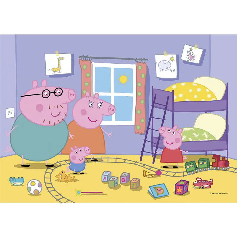 Peppa Pig puzzle 2x20 dílků fotografii produktu