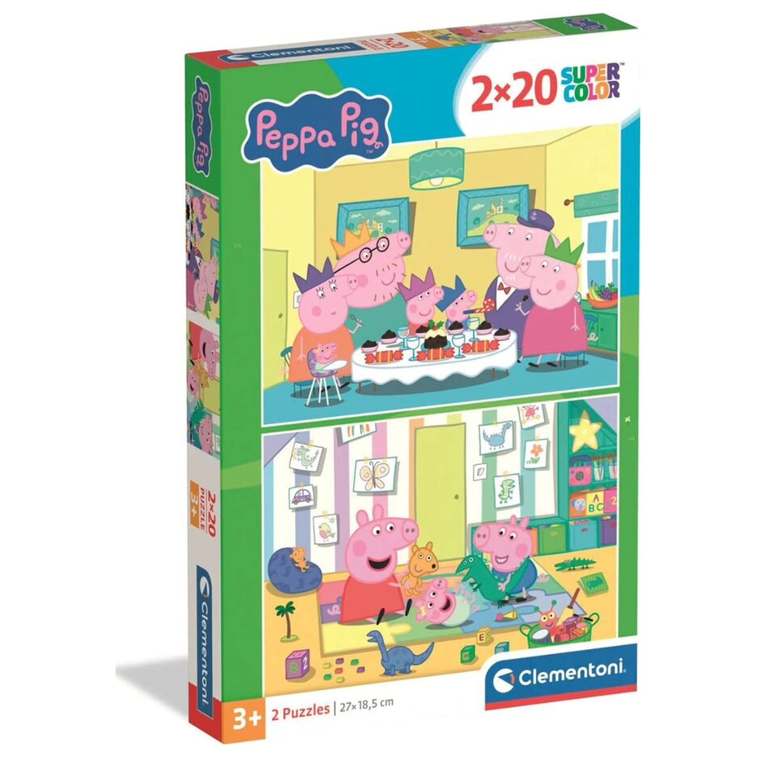Peppa Pig puzzle 2x20 dílků fotografii produktu
