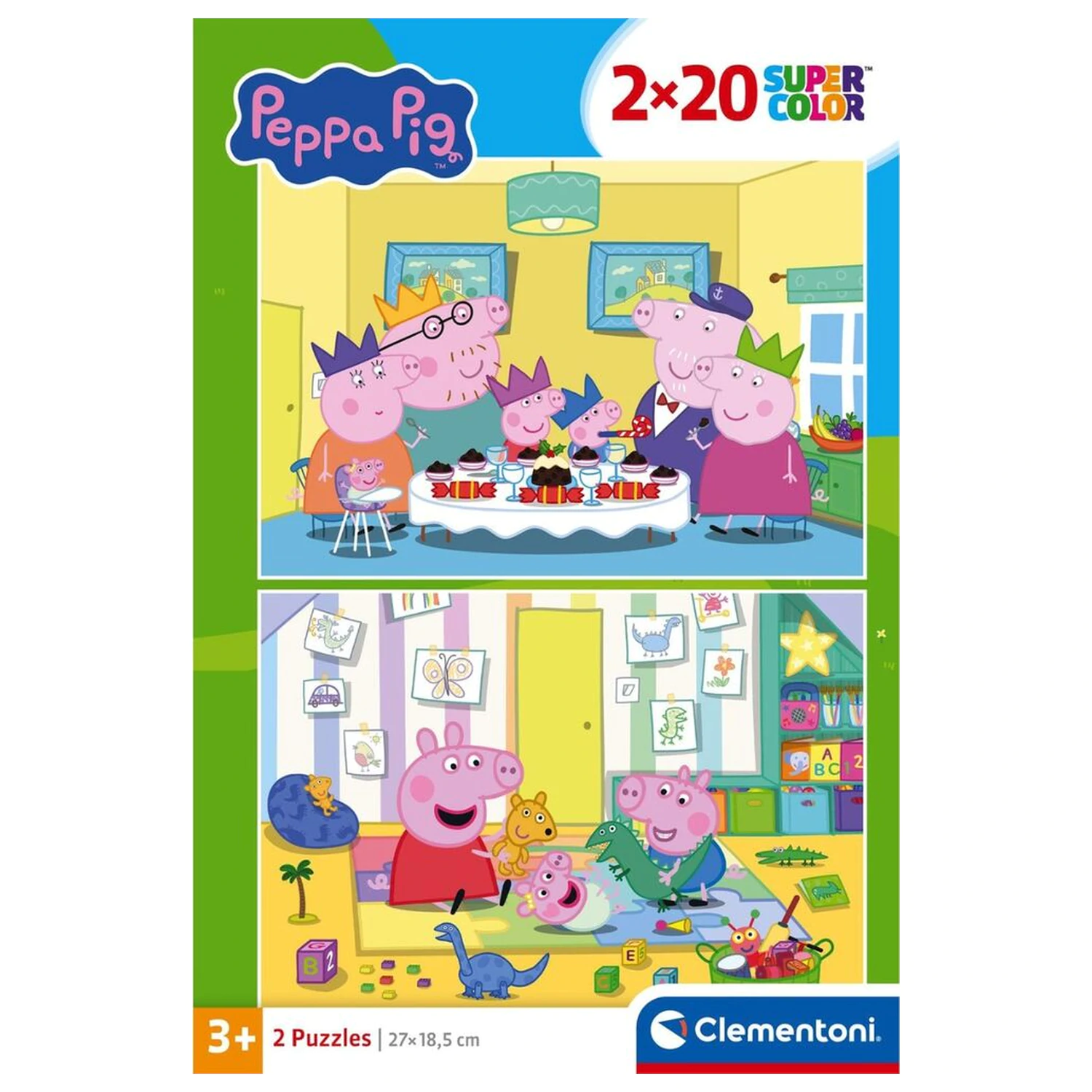 Peppa Pig puzzle 2x20 dílků fotografii produktu