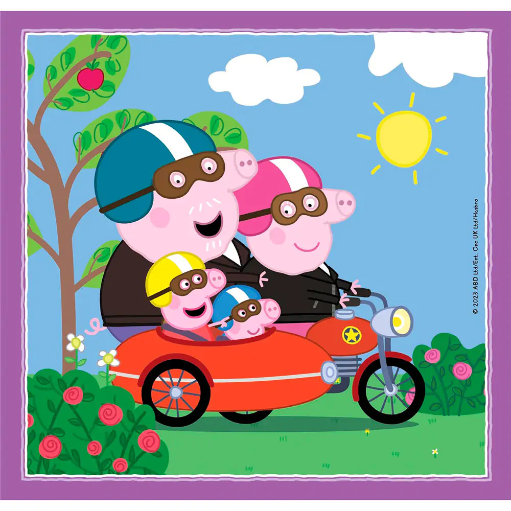 Peppa Pig puzzle 3x48 dílků fotografii produktu