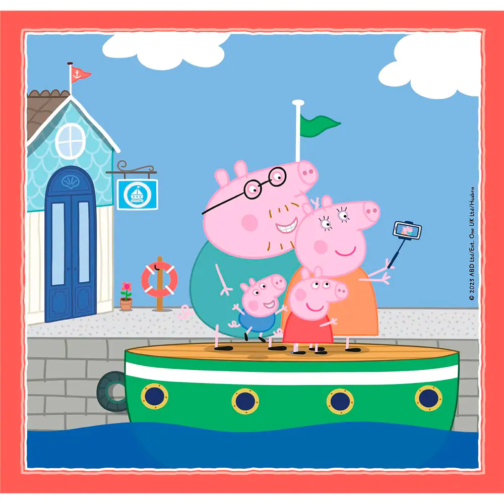 Peppa Pig puzzle 3x48 dílků fotografii produktu