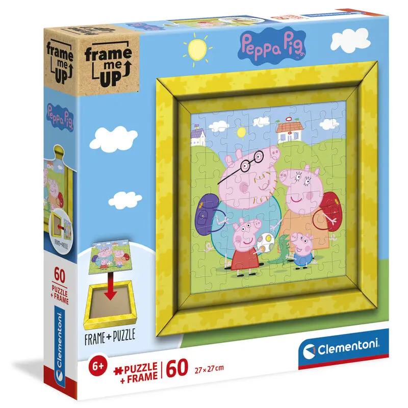 Peppa Pig rámovací puzzle 60ks fotografii produktu