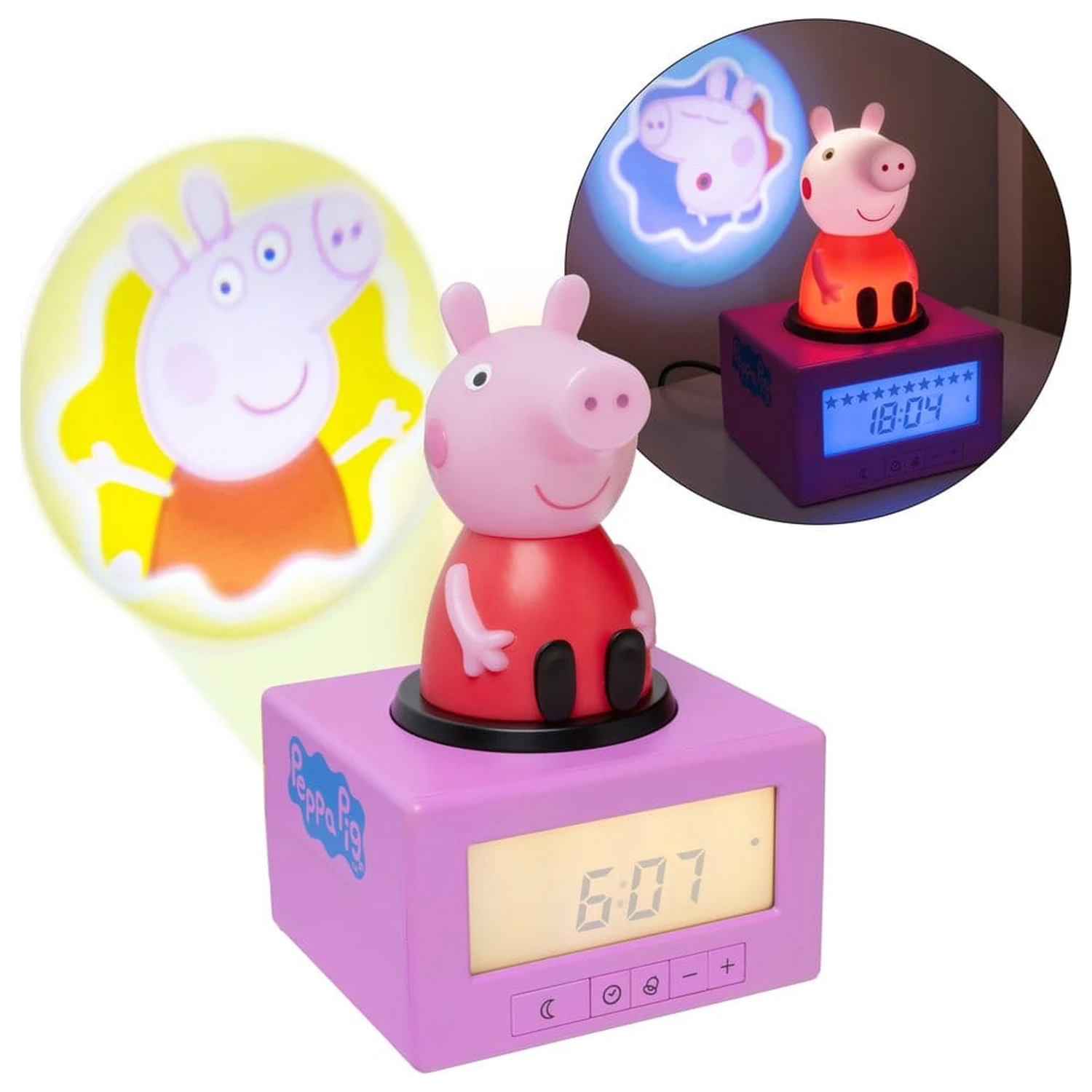 Peppa Pig Budík pro trénink spánku fotografii produktu