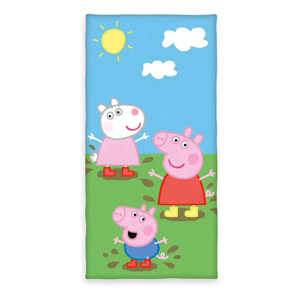 Peppa Pig Velurový ručník 75 x 150 cm fotografii produktu