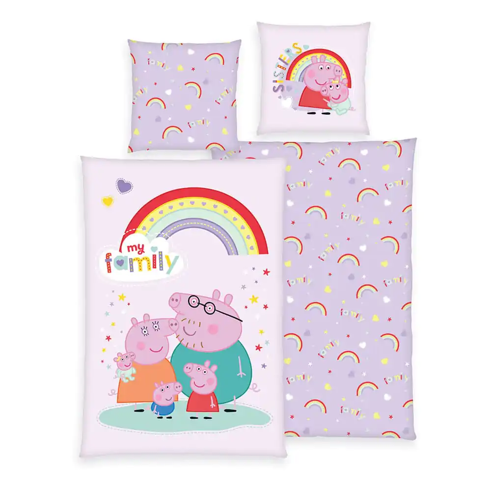 Peppa Pig ložní povlečení Ver. 2 135 x 200 cm fotografii produktu