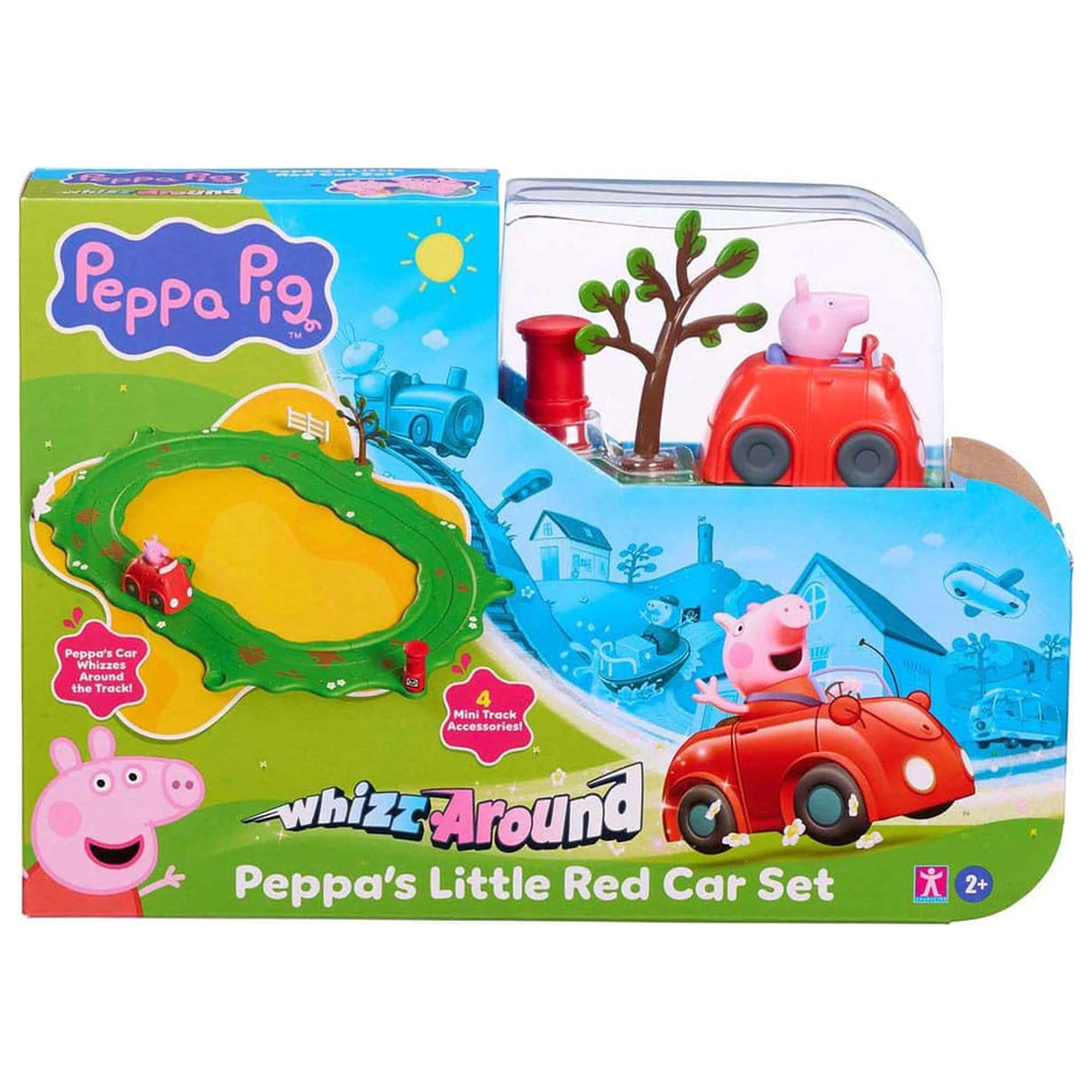 Peppa Pig Whizz Around Peppa's Malé červené auto sada fotografii produktu